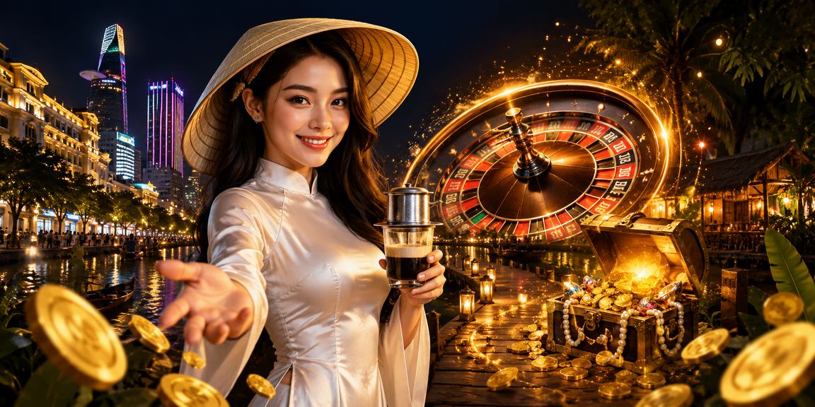 Sảnh Roulette tại Hồ Chí Minh – trải nghiệm casino trực tuyến 520i ban đêm
